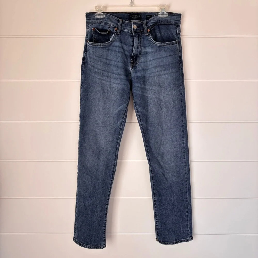 Lucky Brand Men's 221 Straight Fit Blue Jeans Size 32x32